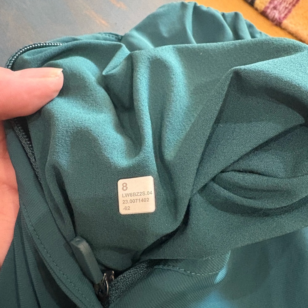 Lululemon adapted state storm teal Capris - Picture 8 of 10